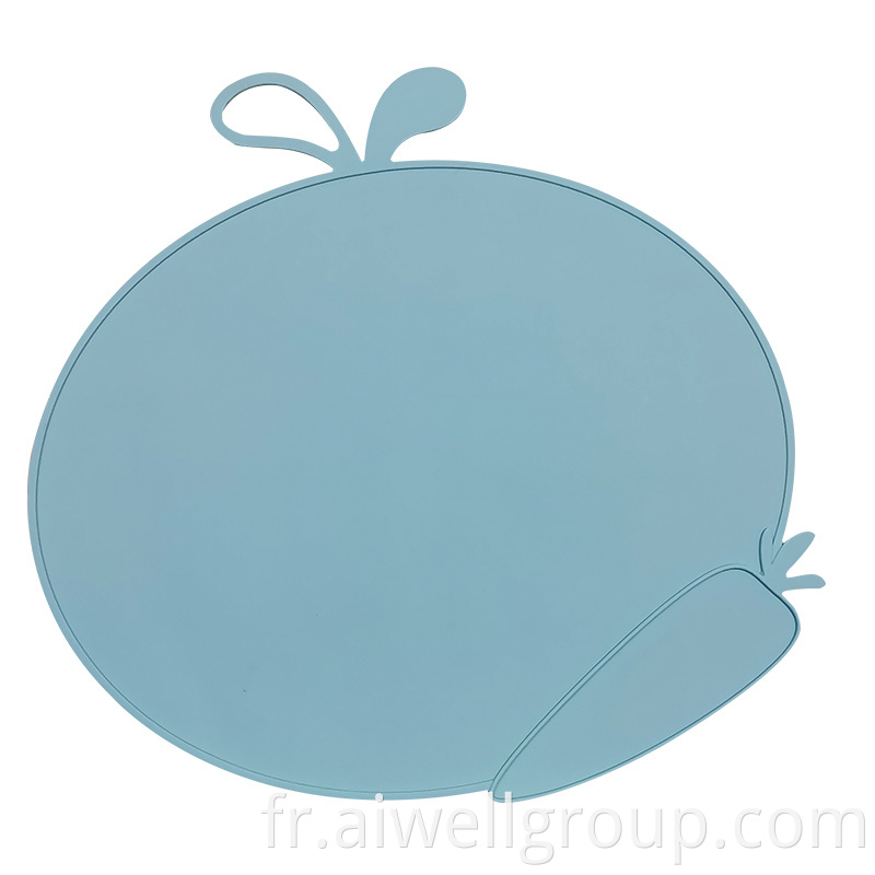 BPA Free Waterproof Silicone Baby's Placemats